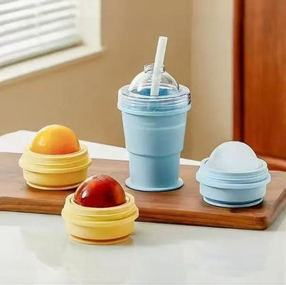 1 Pcs Ice Ball Maker Mold Ice Cube Tray- 2.36In(6Cm) Diameter Ice Balls - Non-Stick, Easy Release, and Reusable